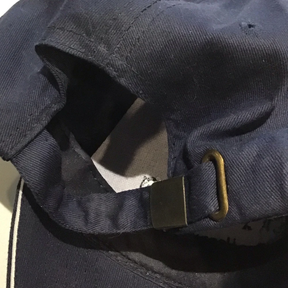 Aruba One Happy Island Navy Blue Cap with Colorful Embroidery - Picture 3 of 5